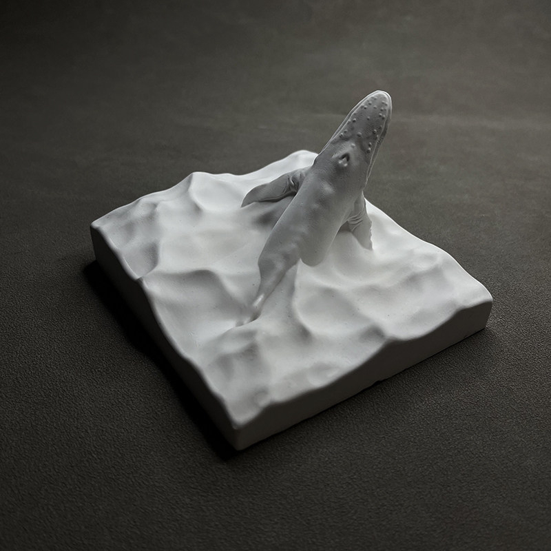 Patung Paus Humpback dari Ples - Resin Art Ocean ulasan dan harga