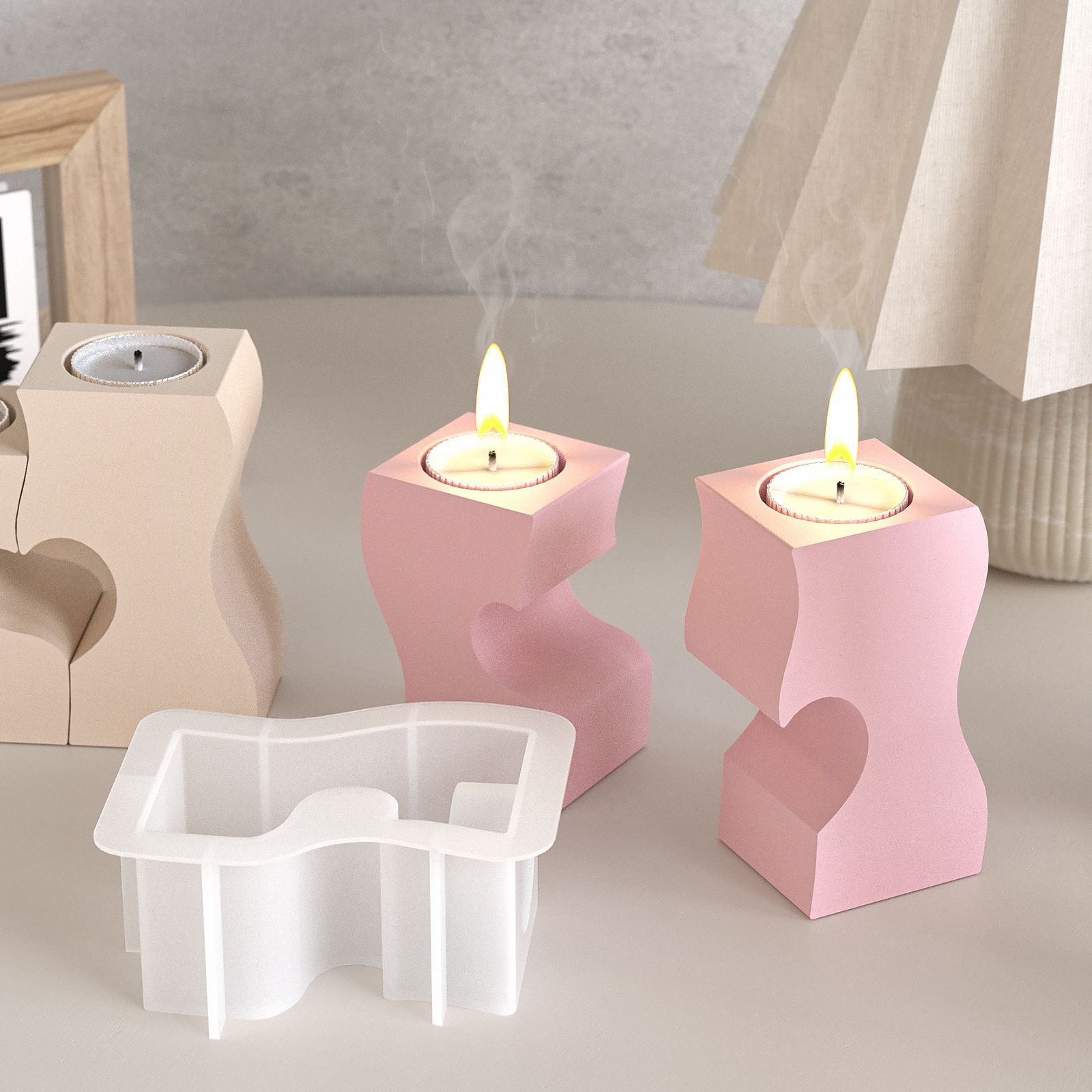 S Cetakan Silikon Lilin Hati D - Resin Art Kit With Molds ulasan dan harga
